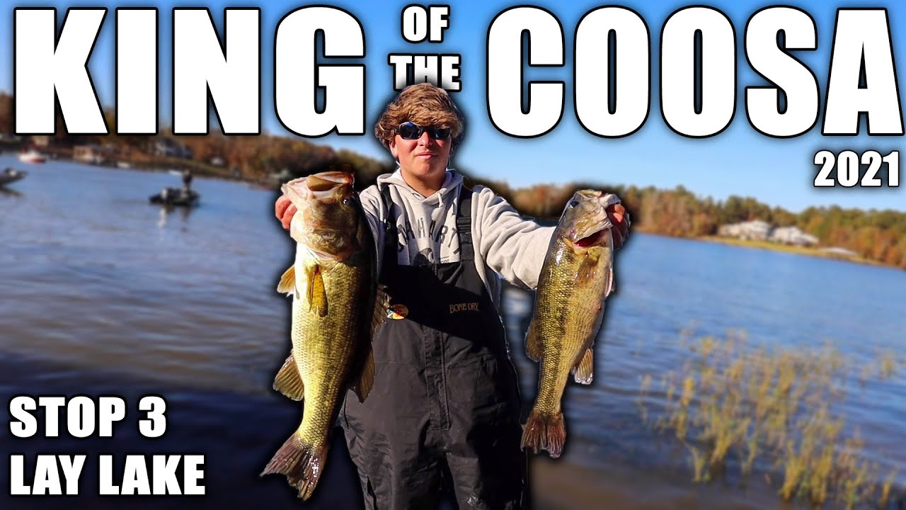King of the Coosa - UNBELIEVABLE 3 Fish Limit! - Lay Lake (Stop 3)