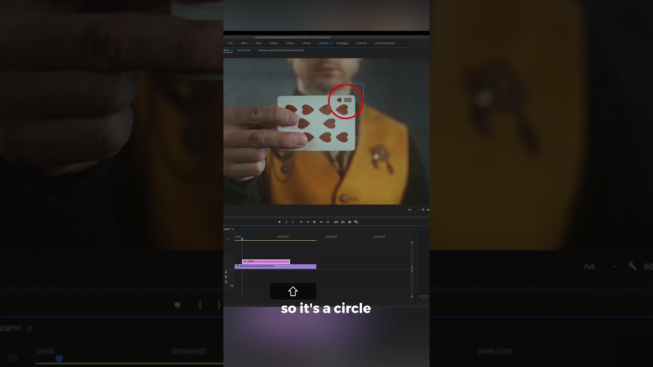 How to Animate Red Callout Circle Shapes in Adobe Premiere Pro