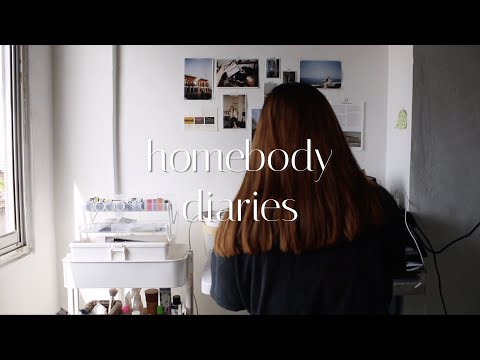 homebody diaries ♡ productive day, unboxing boxes, and daily chores vlog