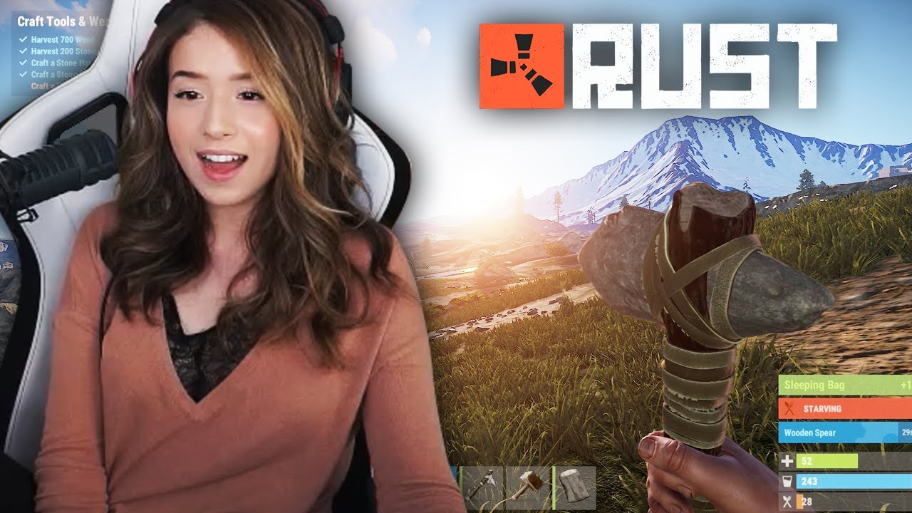 pokimane on X: my first time building an entire house on minecraft 🥰 a  lot of time, blood, sweat, tears, and toast's iron went into this.. 😤  watch ➡️   /