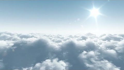 Flight Over Clouds | Motion Graphics - Videohive template
