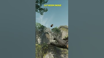 Cat Room Smoke From Spawn On Ancient CS2 #shorts