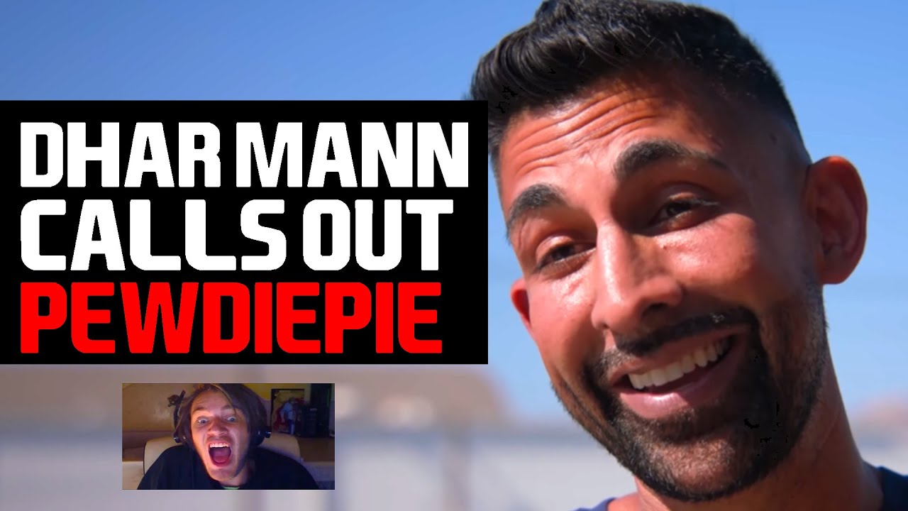 Dhar mann Calls Out Pewdiepie