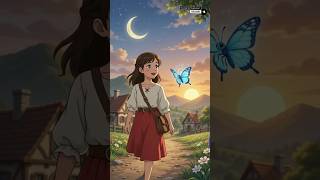 The Girl Who Collected Moonlight 🌙✨ | A Magical Fantasy Story | Ghibli Style