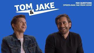 Tom Holland and Jake Gyllenhaal Answer Fan Questions for SpiderMan: Far From Home