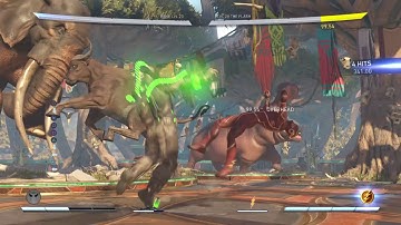 Injustice 2 - Bane INSANE Damage Bounce Cancel Combo