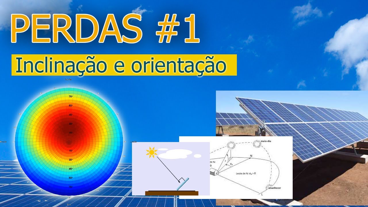 Posicionamentos dos módulos - Perdas no sistema fotovoltaico  #1