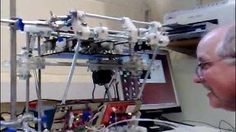 Upside down printing reprap mendel