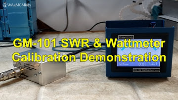 GM 102 SWR & Wattmeter Calibration Procedure
