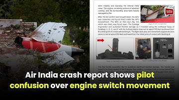 Air India crash report shows pilot confusion over engine switch movement | India Abroad