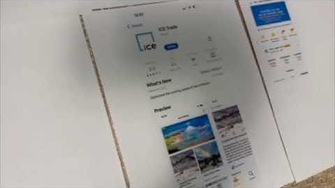 Do not trust ice trade scam, app on the App Store