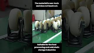-45°C Low Temperature Industrial Casters | Cold Storage & Food Industry Wheels