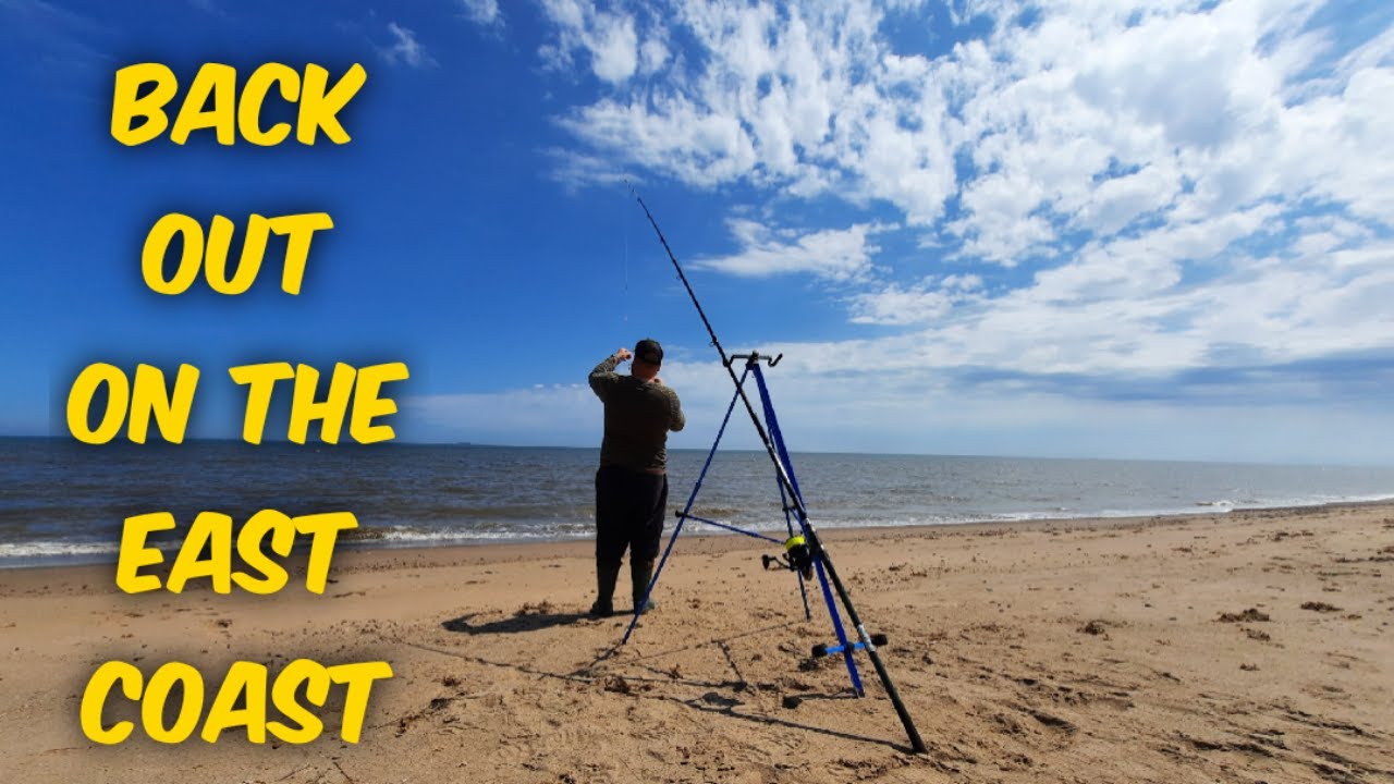 Sea Fishing UK Beach Casting East Coast Bohemia Way YouTube