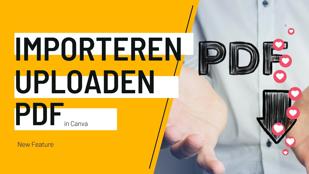 Canva PDF Importeren Uploaden YouTube Canva pdf importeren uploaden youtube