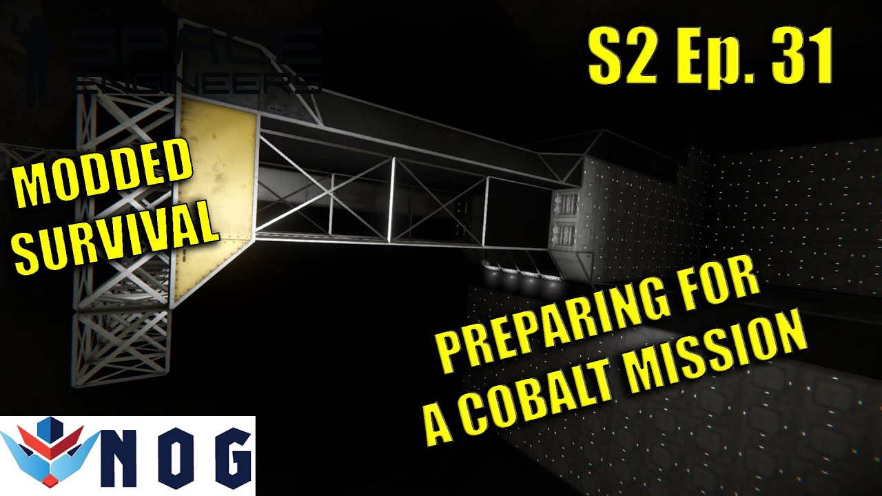 Lets Play Space Engineers Modded Survival S2 Ep31 | Fixing Up Big Black ...