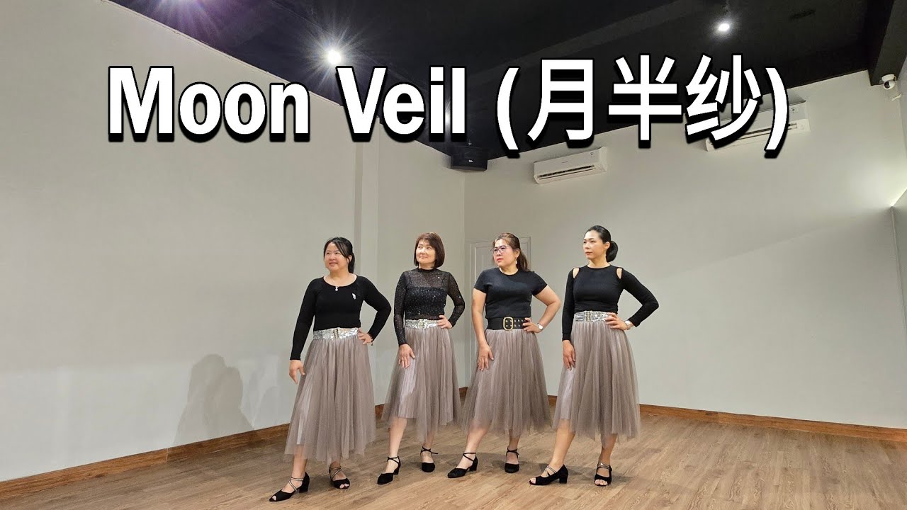 SHOWCASE (HOLD) | Moon Veil (月半纱）| LINEDANCE | Intermediate | Ping Chen & Flora