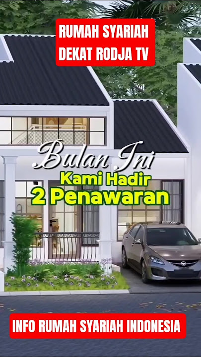 RUMAH SYARIAH DEKAT RODJA TV-NAMIRAA GARDEN #rumahsyariah #kprsyariah #rumahtanpariba #rodjatv #kpr