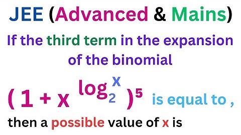 #jeemains, #binomialtheorem @EAG