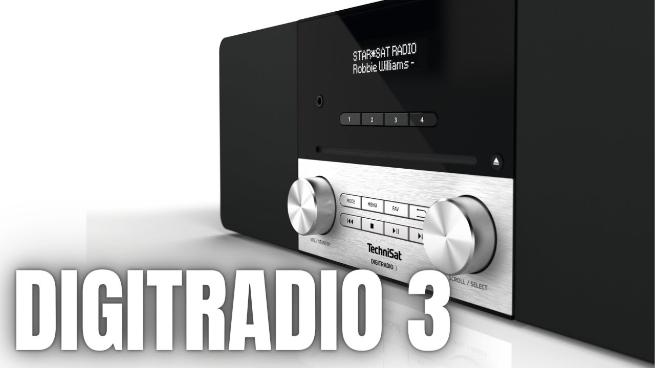 YouTube - DIGITRADIO Radio DAB+ TechniSat usw. Bluetooth 3 Stereo
