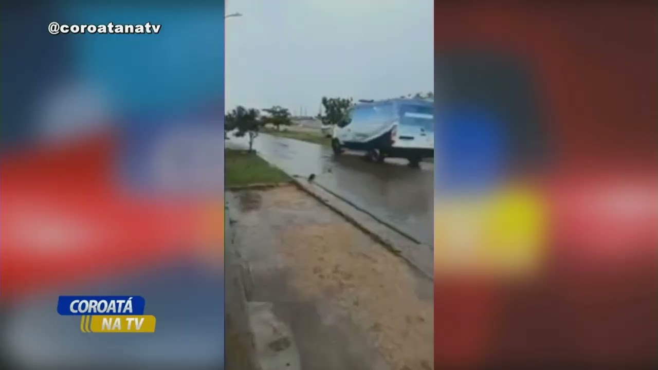 FORTES CHUVAS E VENTANIA CAUSAM ALAGAMENTOS E MORTE DE PEDREIRO EM SÃO BENTO