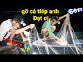 Anh Hai Khai Trương Lưới Cá Thu, Cá Dính Lưới Quá Xá Rồi #66TV #sănbắtđồngtháp #mekongriverfish