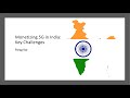 Challenges in Monetizing 5G Networks in India