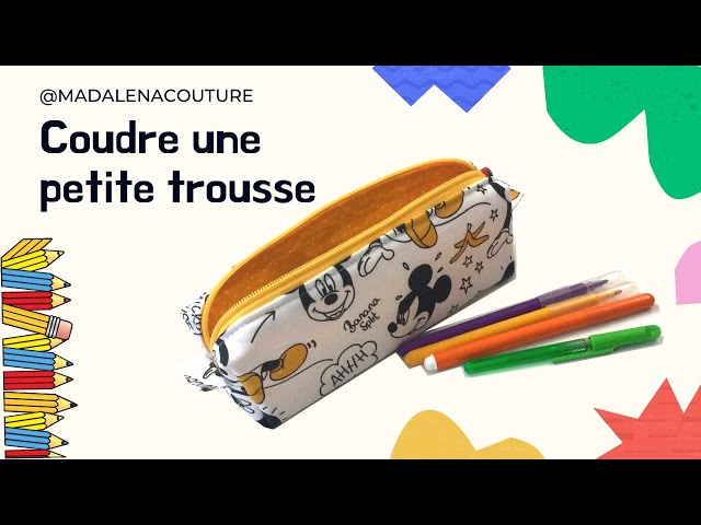 Une Trousse Avec Une Trousse à Crayons Qui Dit fournitures