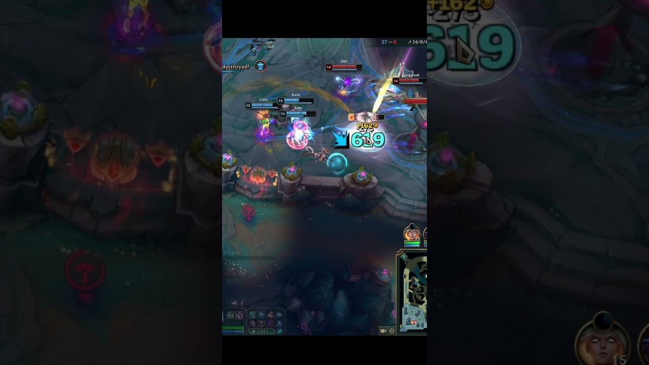 🔥Xerath Triple kill with ult only🔥 | No. 6 | 