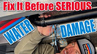 How to Fix a Broken Plumbing Pipe in an RV