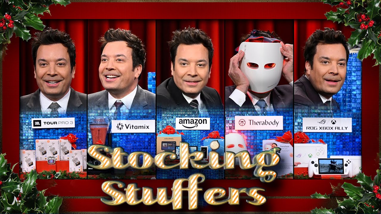 2025 Stocking Stuffers: The Tonight Show’s Epic Holiday Gift Giveaway | The Tonight Show