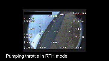 ZOHD Dart autopilot problems