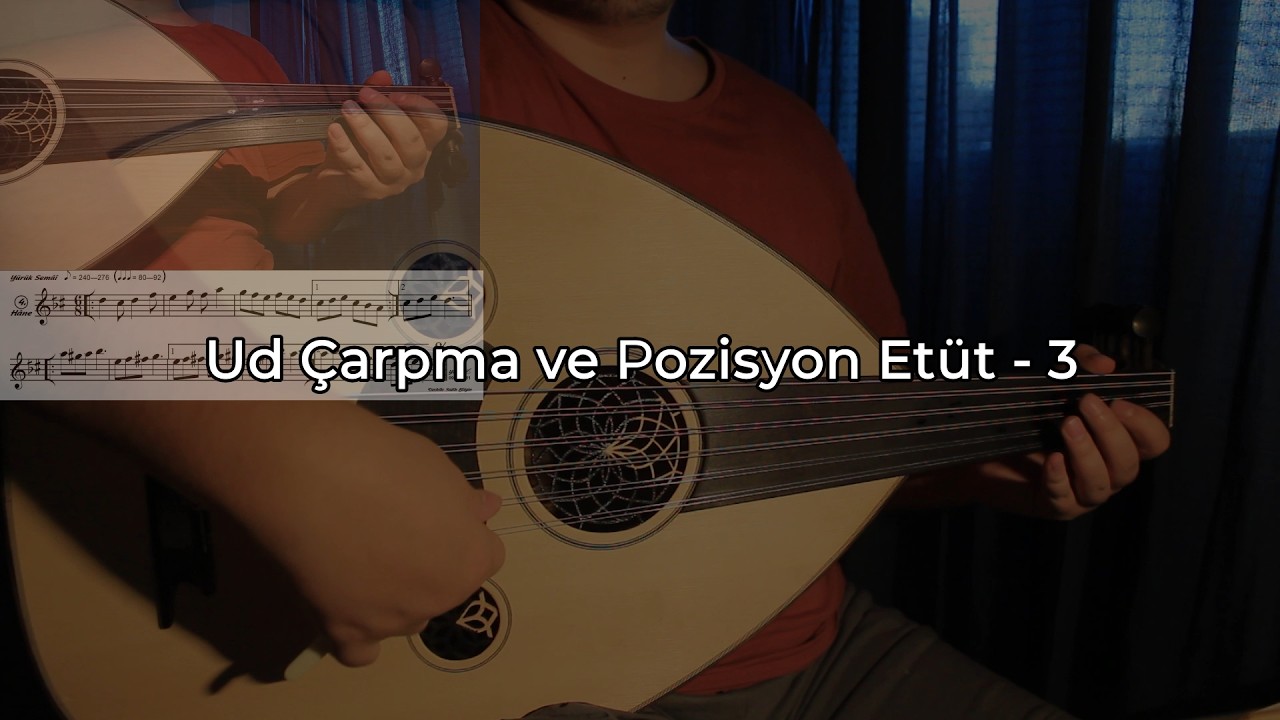 Ud Çarpma ve Pozisyon Etüt - 3 #ud #oud #etüt #oudexercise #udegzersiz