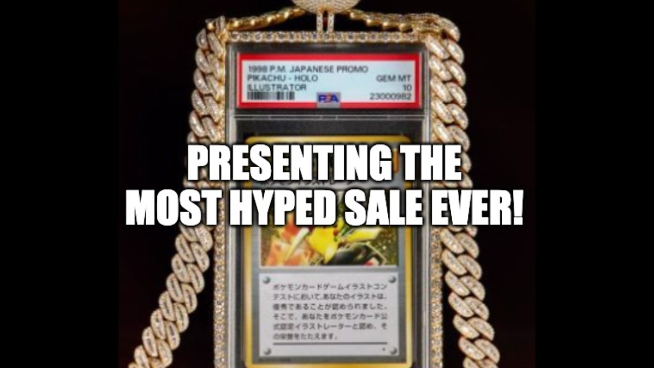 Most Hyped Sale Ever? Logan Paul Pokemon Illustrator Card Sells for $16.4 Million to a Finance-Bro!
