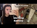 SCHOOL MORNING ROUTINE🕖// grwm