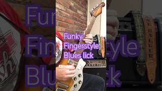 ๐บ๐ธ Fingerstyle Blues Guitar Lick๐ธ#shorts #shortsfeed #guitarshorts #bluesguitarlicks