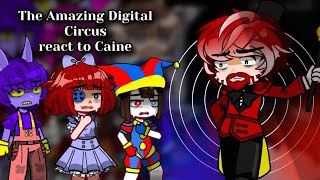 The Amazing Digital Circus React To Caine 11 Русс. Eng