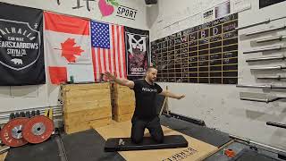 Kneeling Lean Back Rotations