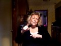BECUZ YOU LOVED ME BY celine dion, in sign language