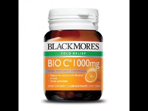 Honest Review Blackmores Bio C 1000mg Vitamin C By Ethan Youtube