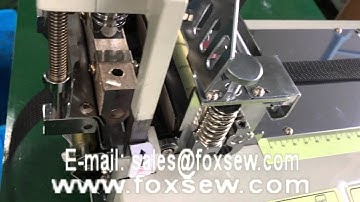 Auto Hot Knife Webbing Cutter Machine