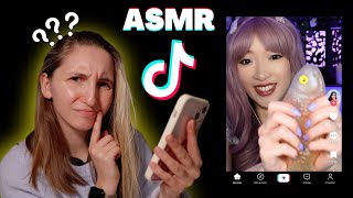 ASMR FR | Une ASMR Artist RÉAGIT Aux TIKTOK ASMR 🤯 (Elle a acheté quoi Vanukee là ????????)