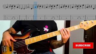 Elvis Presley - Fever (Bass Cover with TABS and drums)