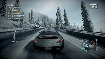 Need For Speed The Run Multiplayer Gameplay [HD] Tier 4 Mercedes-Benz SLS AMG [Exotic, Vertical]