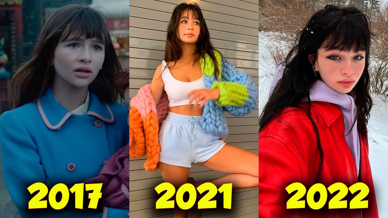 ⁣A Series of Unfortunate Events Real Name and Age | Malina Weissman Then and Now | Information Forge