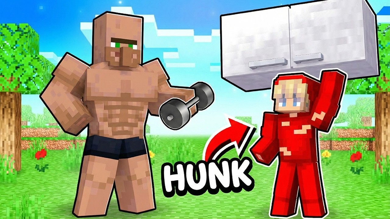 AffeDoom Blir 100% HUNK i Minecraft!