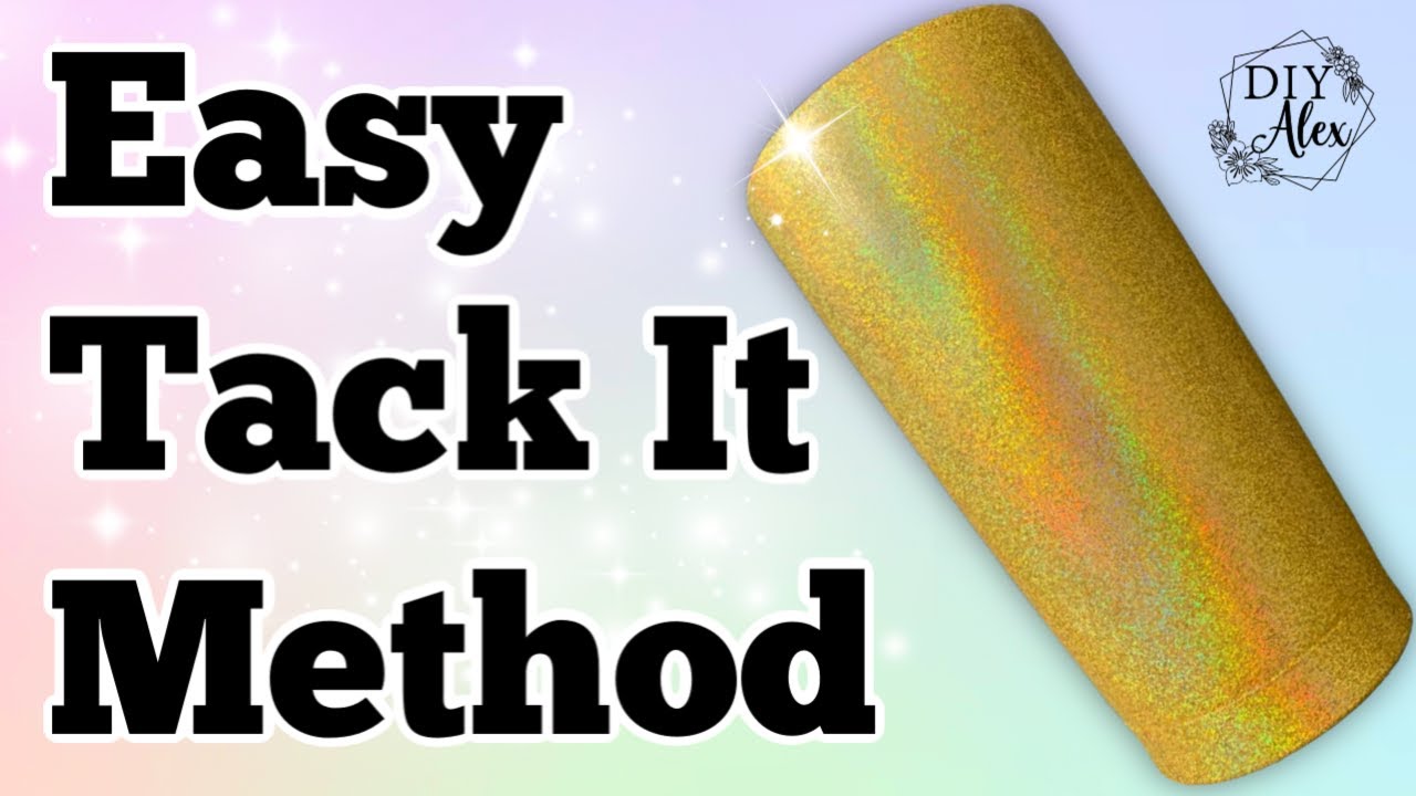 Aleene's Original Glues - Make a Glitter Tumbler with the Tack-It Method