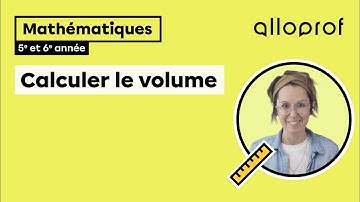 Calculer le volume (5e et 6e année) | Mathématiques | Primaire