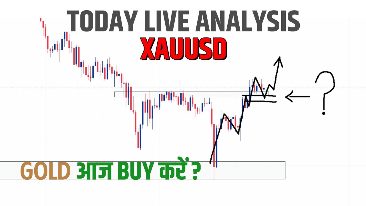 XAUUSD GOLD || Today Gold Forecast in Hindi || Technical kewat ji - YouTube