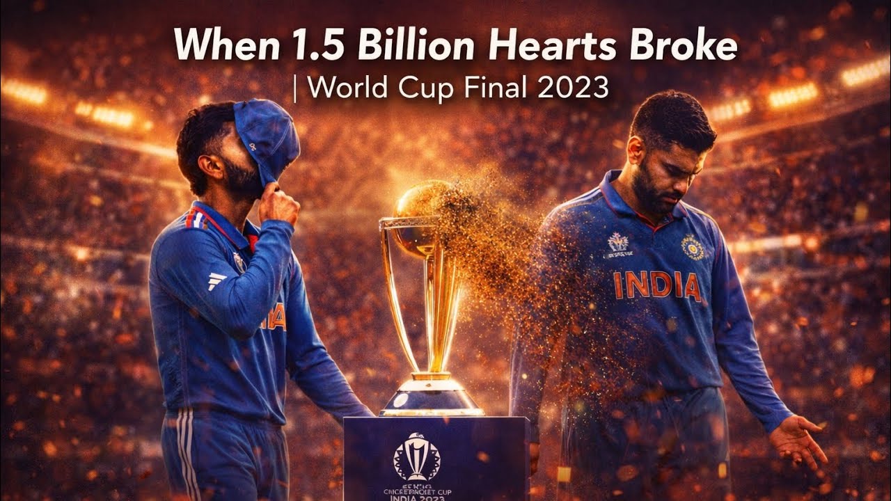 When 1.5 Billion Hearts Broke| World Cup Final 2023 #viratkohli #indiancricket #rapsong 