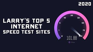 Larry's Top 5 Best Internet Speed Test Sites & Tools for 2020 screenshot 2